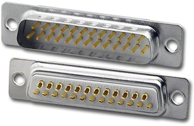 TA1-plug D-sub  connector male 90L 25pin