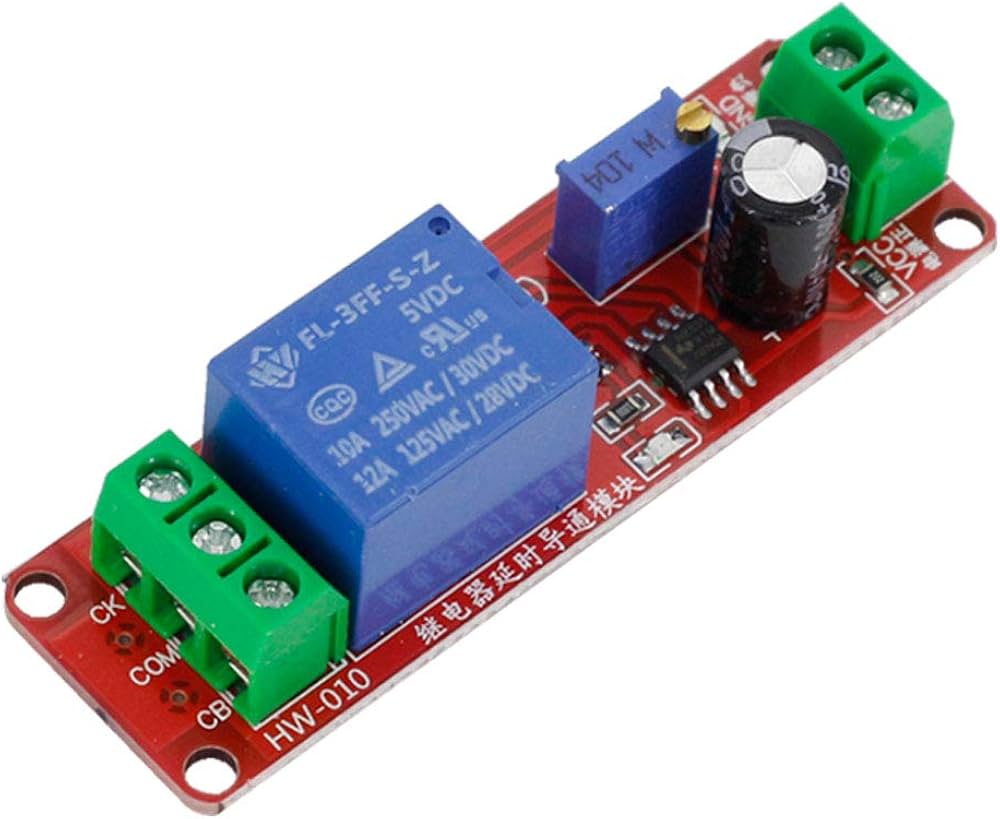 Y2 DC 5V - Time Delay Relay NE555 Time Relay مرحل تأخير زمني
