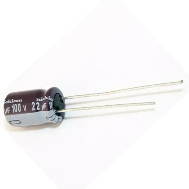 VQ1 100v22uF Electrolytic Capacitor مكثف كيميائي
