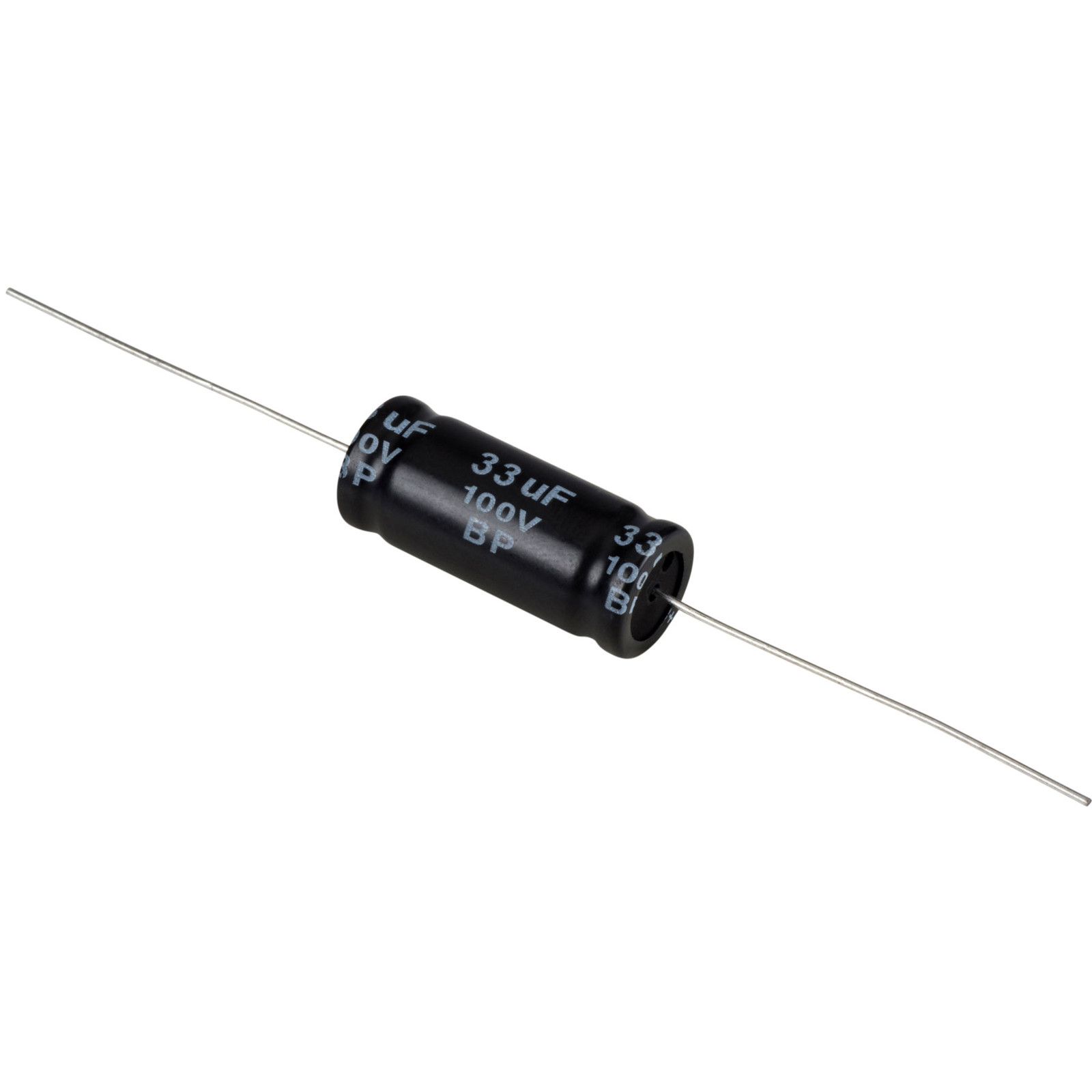 VQ2 100v33uF Electrolytic Capacitor مكثف كيميائي