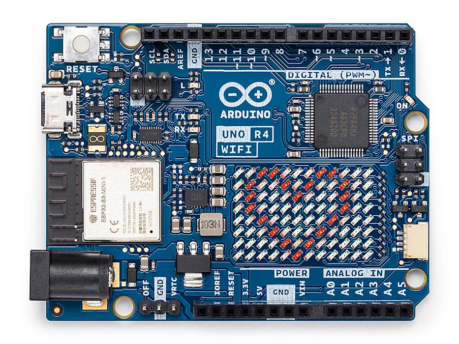 A5 Arduino Uno R4 WiFi Clone (Copy) لوحة اردوينو