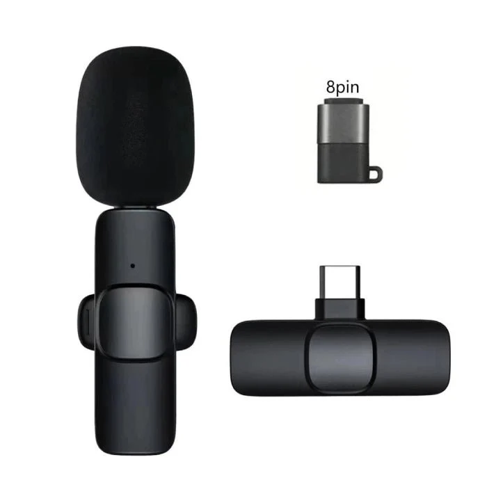 مايك لاسلكي K8 (Type-C / Lightning)
