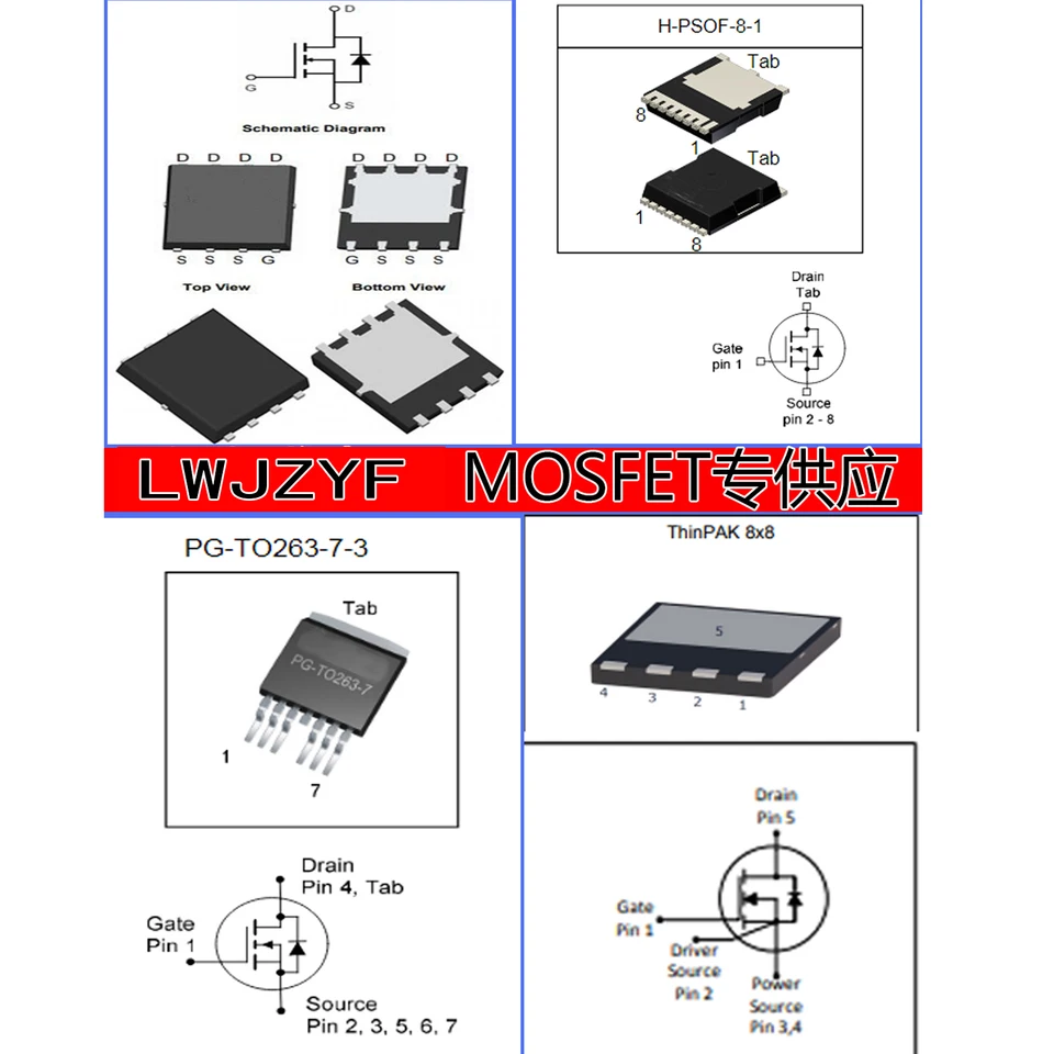 SM15-QN0406 mosfet  N-ch 40v 90a smd
