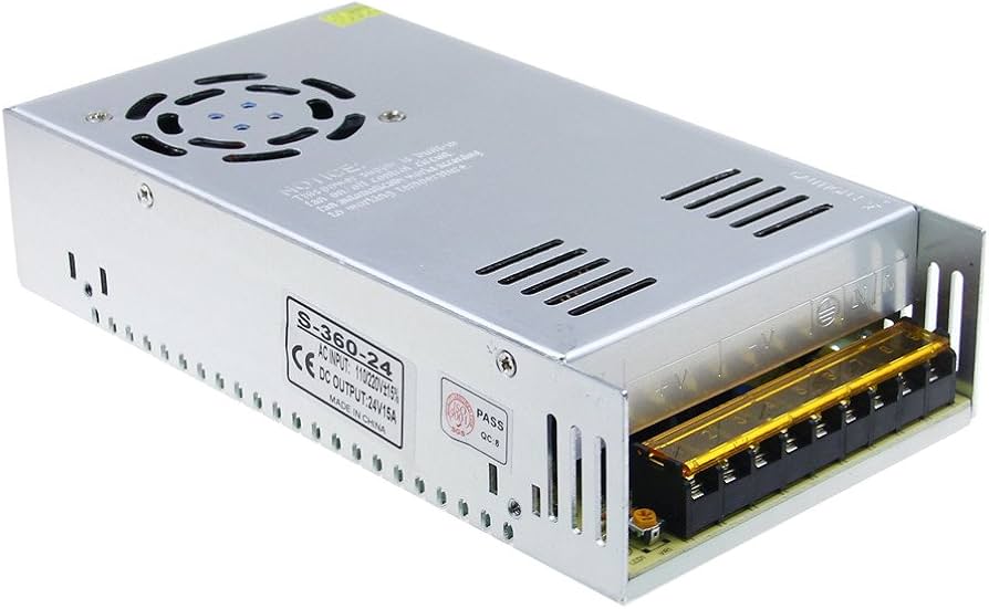 محول طاقة معدني Metal Power Supply 24V 15A
