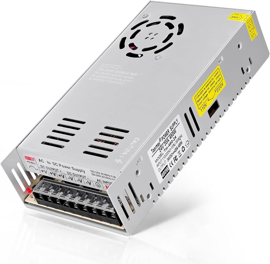 محول طاقة معدني Metal Power Supply 24V 20A