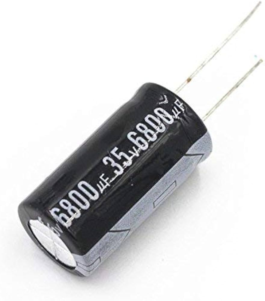 35v6800uF Electrolytic Capacitor مكثف كيميائي