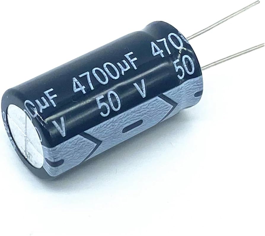 50v4700uF Electrolytic Capacitor مكثف كيميائي