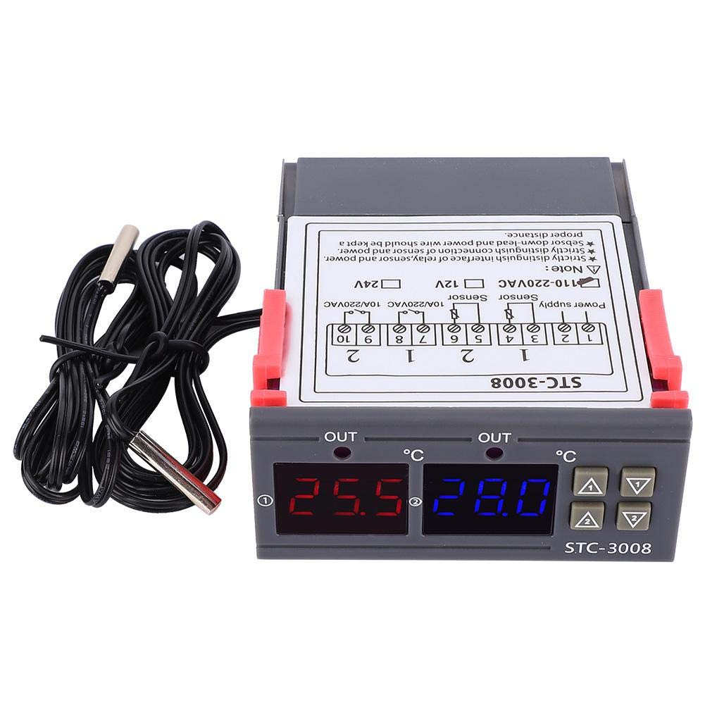 STC-3008 Digital Temperature Control 110-220v منظم حرارة رقمي