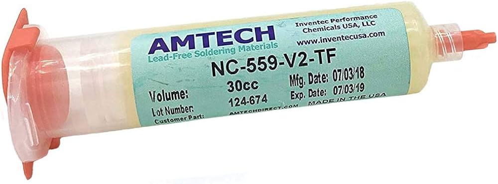 مساعد لحام AMTECH Solder Flux Paste NC-559-ASM 100G
