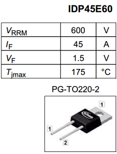 Tk13-D45E60 diode fast switching