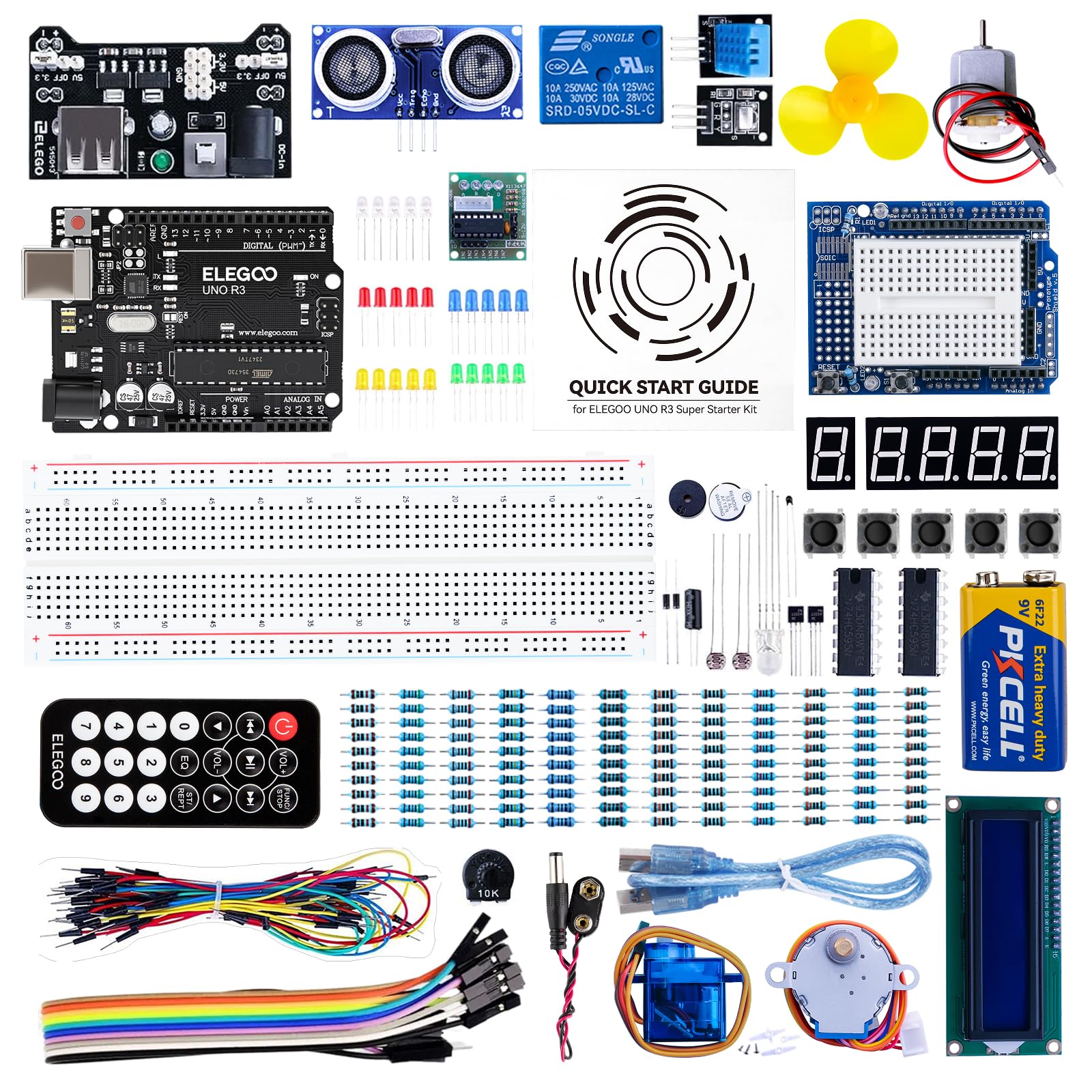 ARDUINO uno KIT  R3 big IC 27senor new