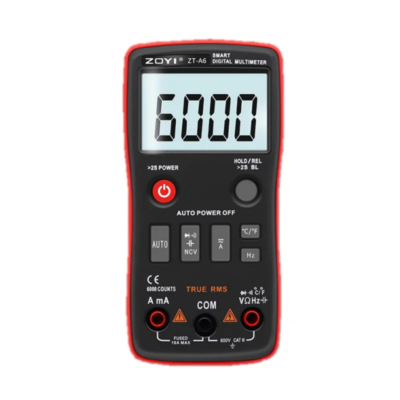 جهاز ملتيميتر  Multimeter ZT-A6  شركة - ZOYI