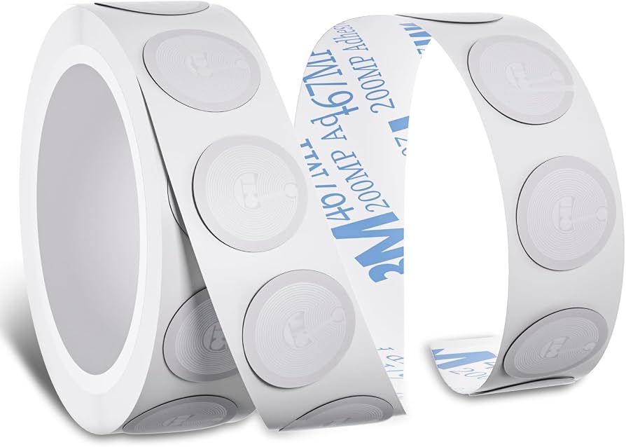 NFC 215 ANTIMAGNETIC METAL TAG (STICKER)
