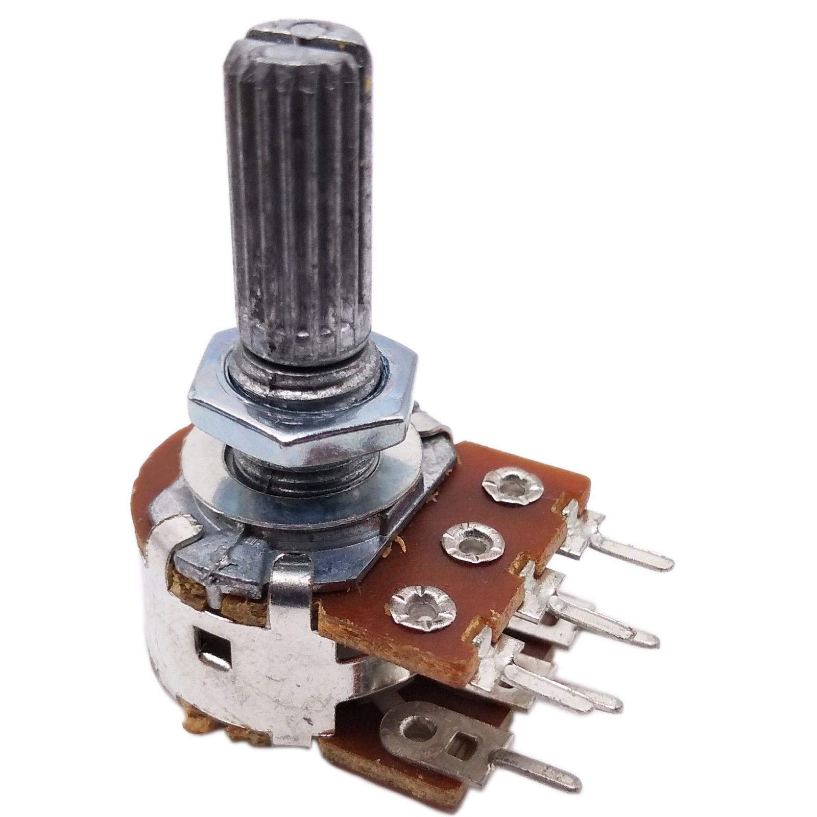S6 Potentiometer 200K 6pin مقاومة متغيرة