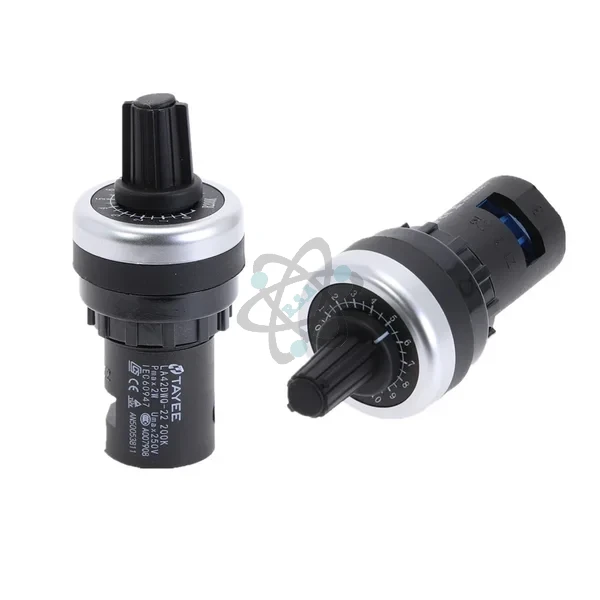 Q2 Potentiometer 10K 5pin with switch مقاومة متغيرة مع مفتاح