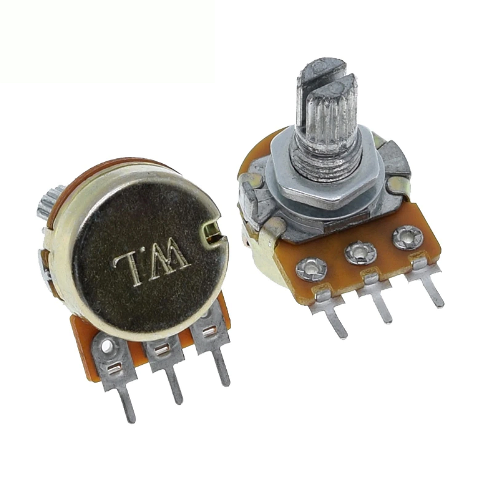 Q6 Potentiometer 500K 5pin with switch مقاومة متغيرة مع مفتاح