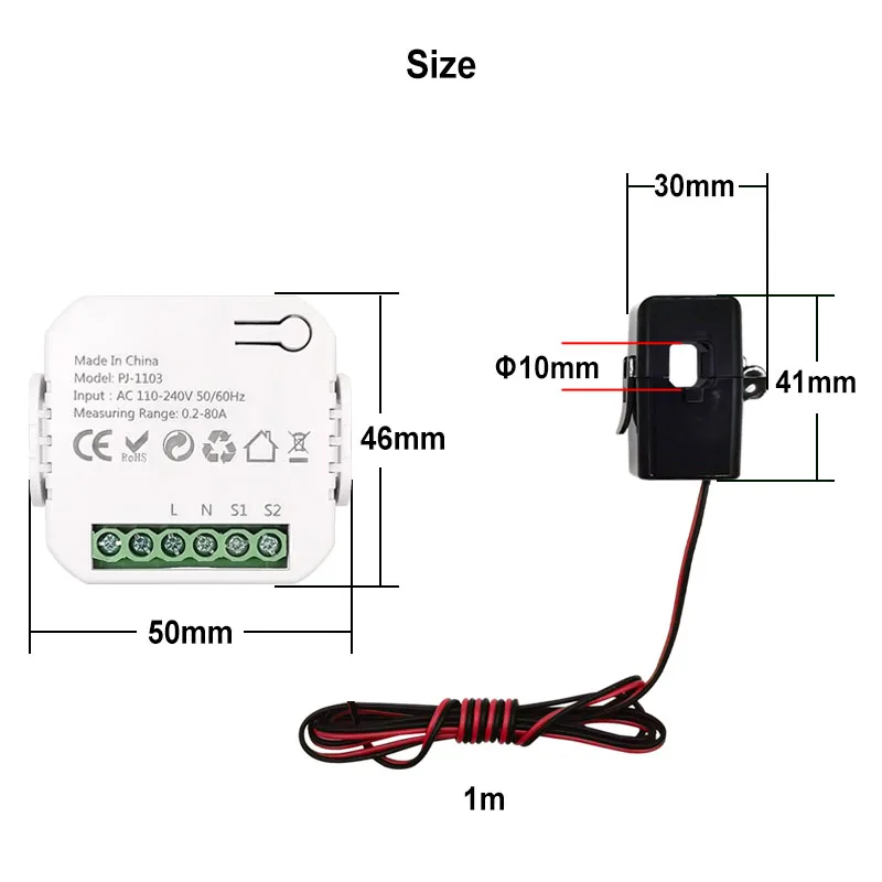 PJ 1103 ELECTRICITY ENERJY MONITOR
