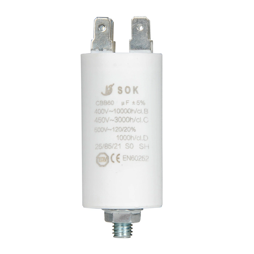 CBB61 450V20UF Motor Capacitor  مكثف بخيط
