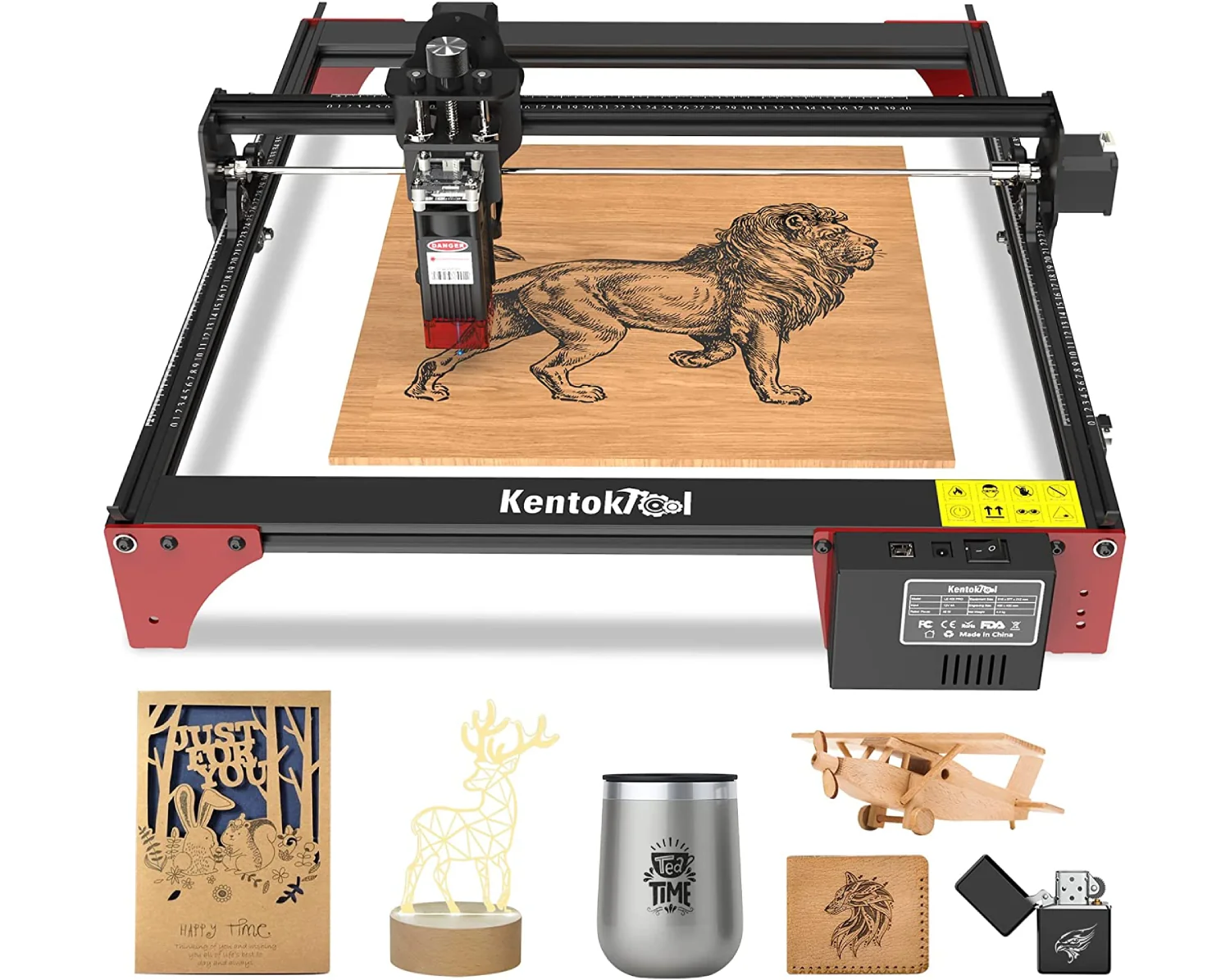 KENTOKTOOL LE400PRO LASER ENGRAVER جهاز تقطيع ونحت بالليزر
