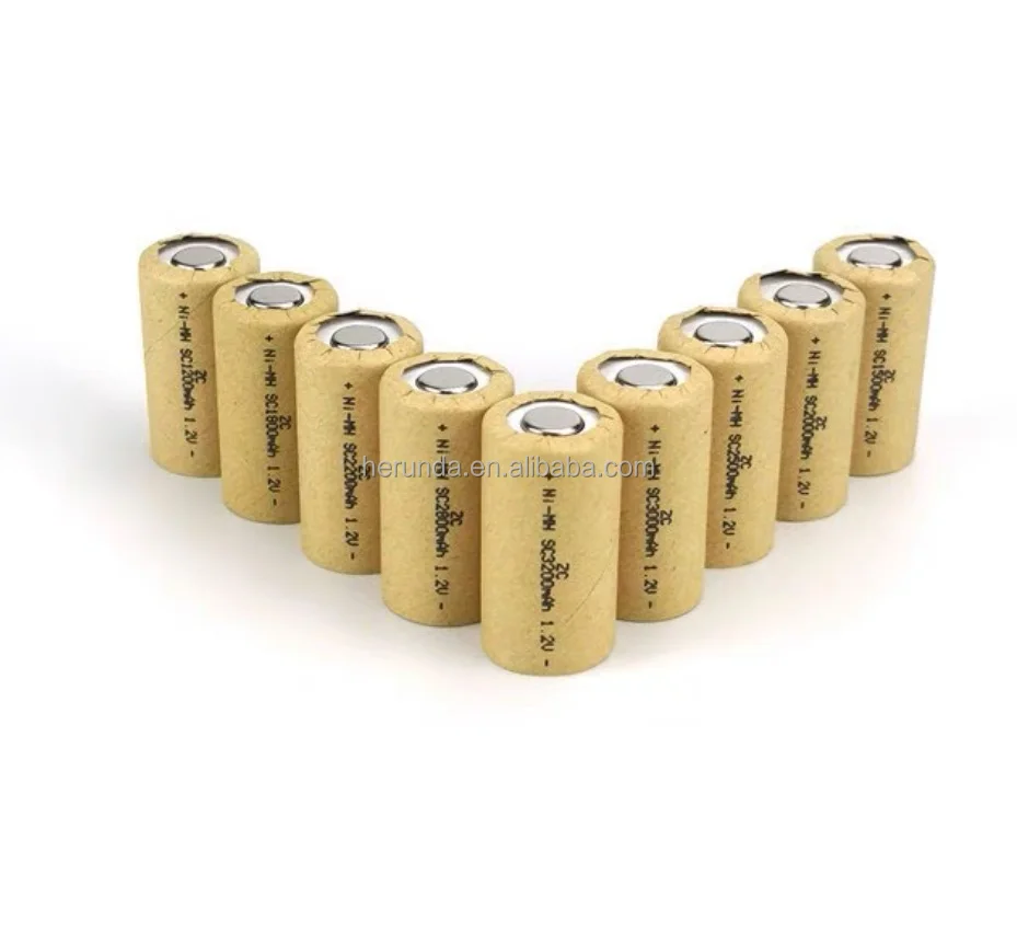 بطارية لحام NI-CD SC2800mah 1.2v