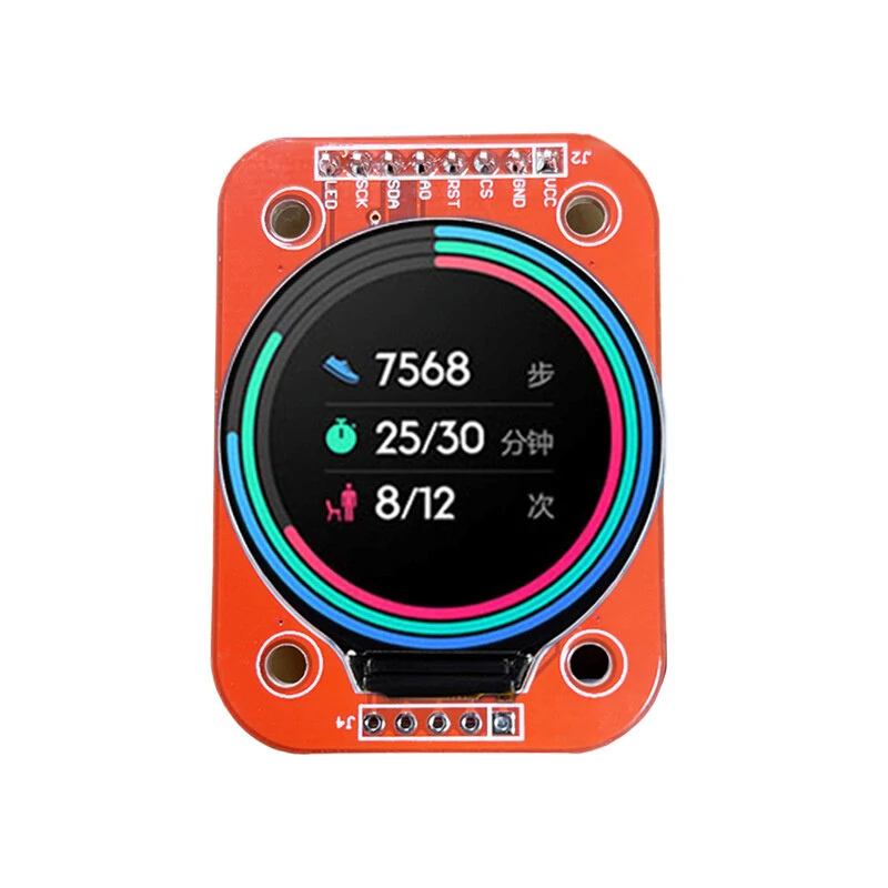 TH8 1.28 Inch Round TFT LCD Display Module with GC9A01 Driver 240x240 شاشة عرض ملونة دائرية