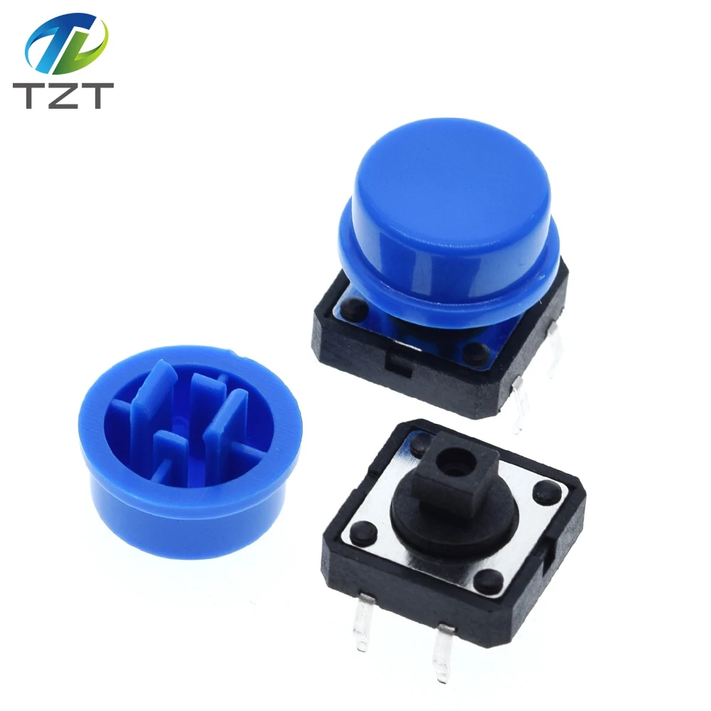 TI13-push switch 12*12  7.3 BLUE
