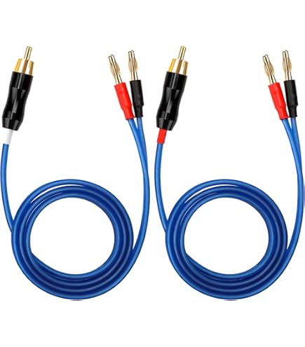 banana Cable 2mm male/male 0.75m