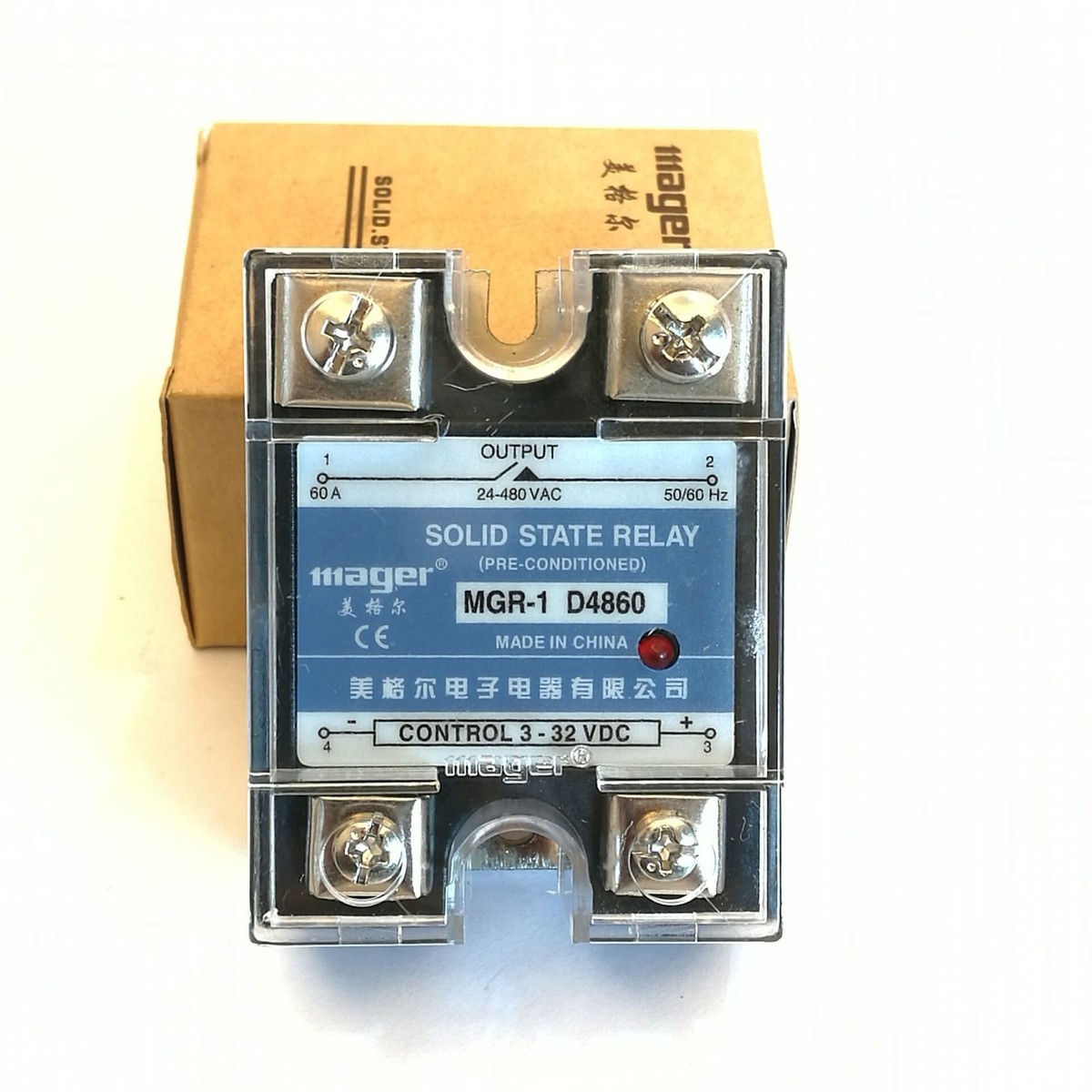 Solid State Relay  60a (AC) D4860