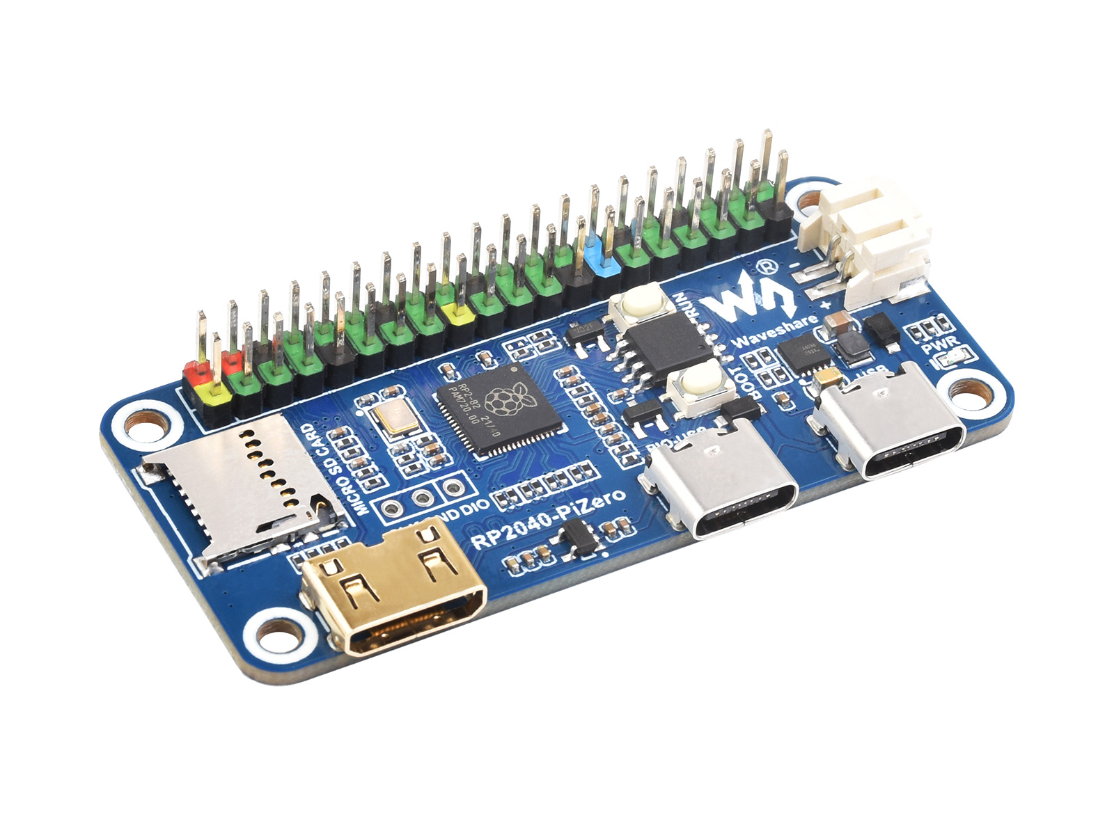 TG15 WEIXUE RASPBERRY PI RP2040-P ZERO DVI لوحة تطوير