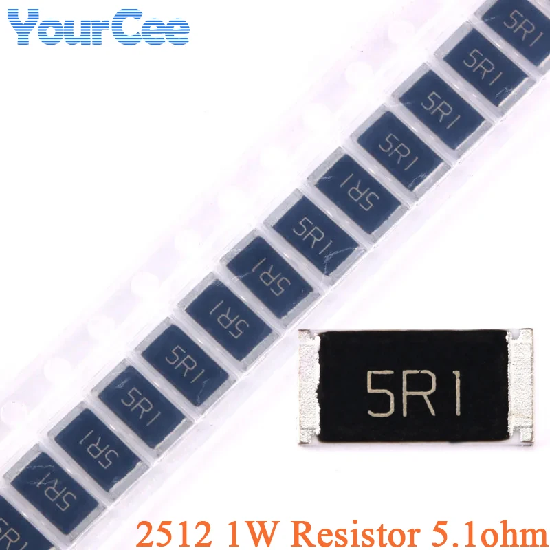 1/4 SMD مقاومة RS-5PCS
