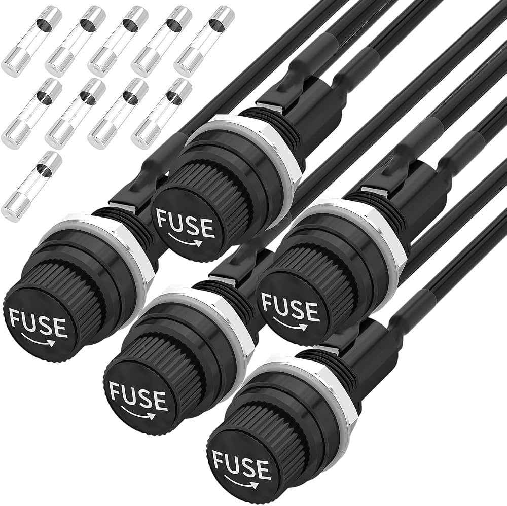 fuse 20mm  RSقاعده عمودية فيوز  holder