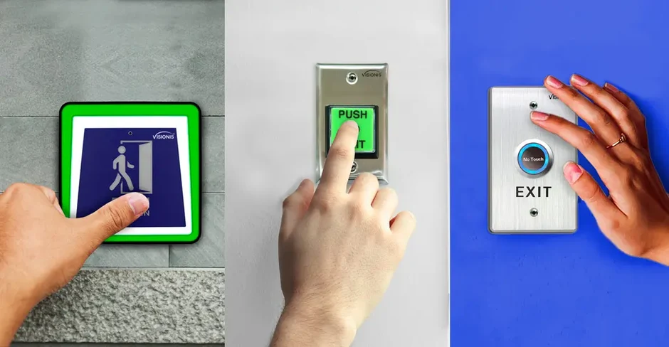 exit door  touch
