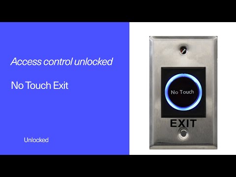 access control 101-id no touch button