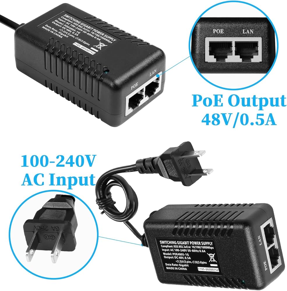 48V0.5A POE EU NO CAPEL