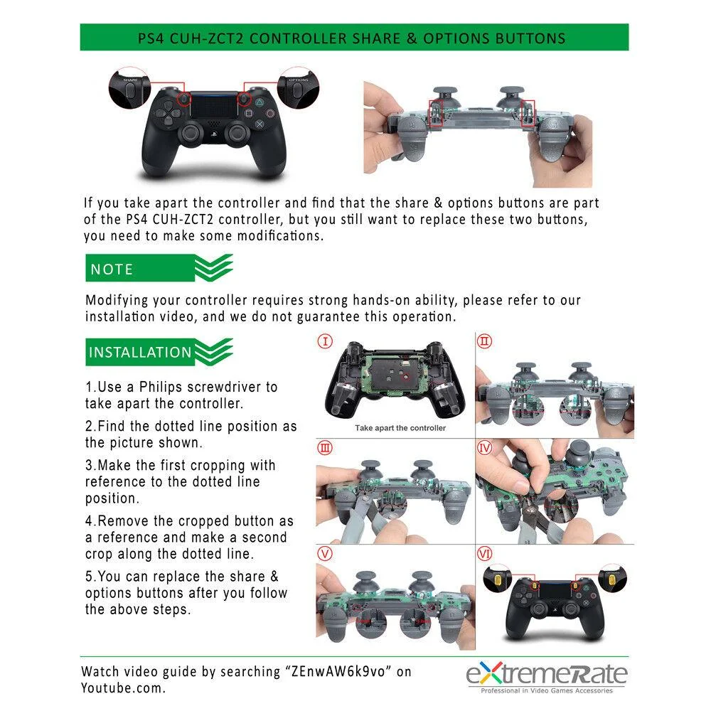 sk8-button ps4 set