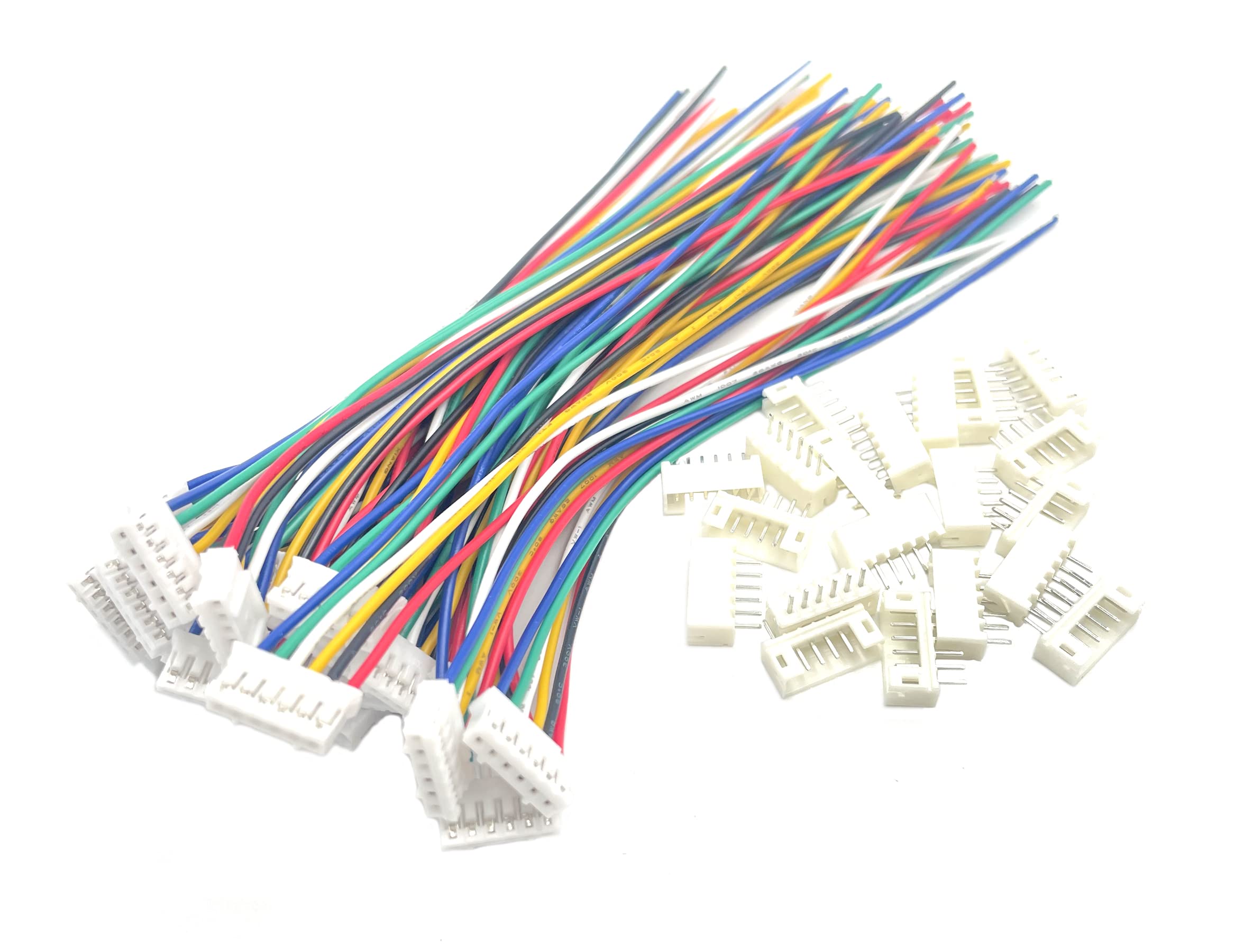 6PIN سلك وصلة ph 2.0 26AWG*6P