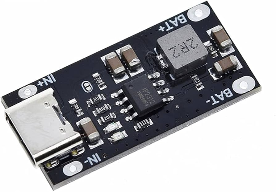 D1  IP2312 3A 4.2 TYPE-C 3.7 لوحة شحن سريع لبطاريات الليثيوم