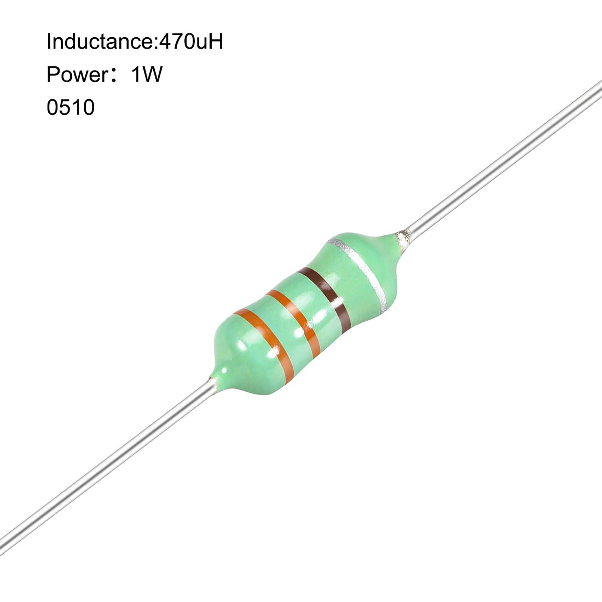 VR1 Coil Inductor 330uH ملف حث نحاسي