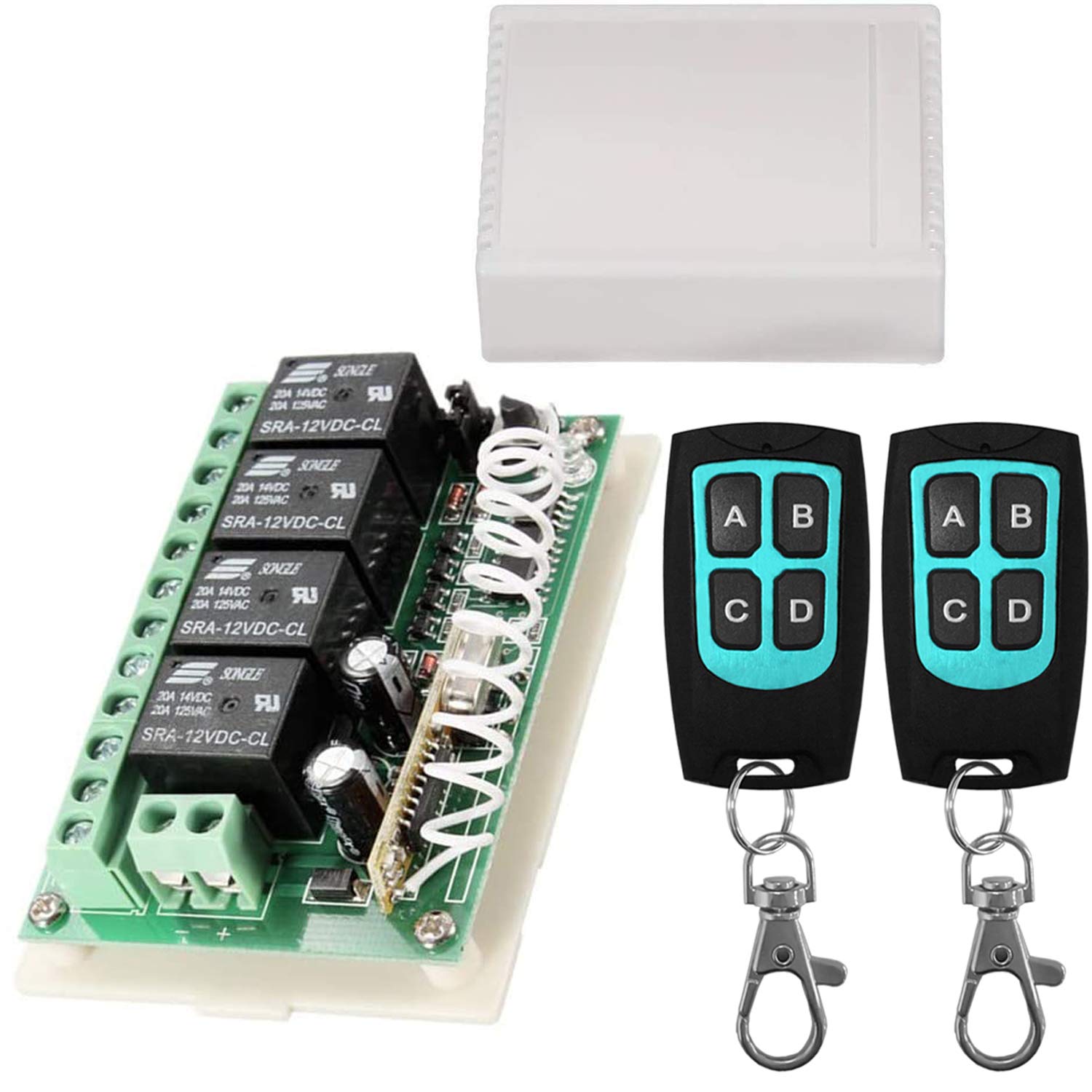 2 remot 4 relay controll