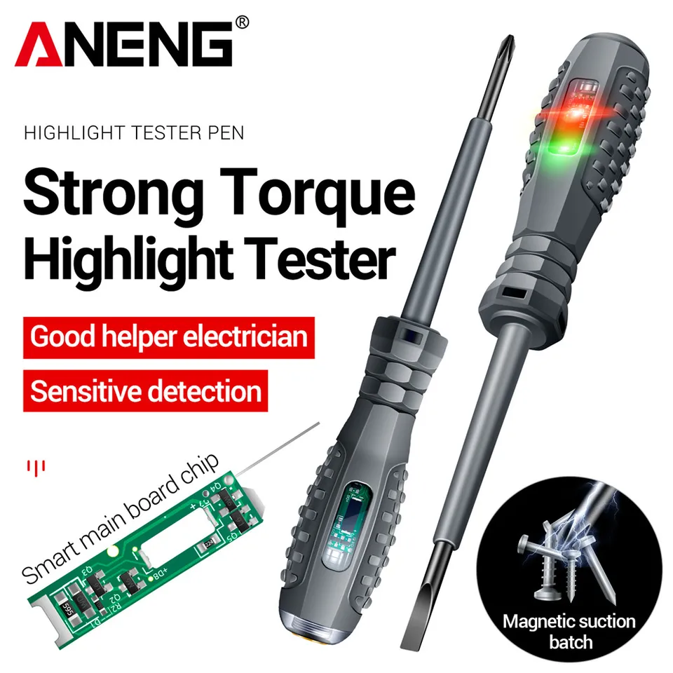 مفك اختبار  ANENG Voltage Test Screwdriver B05