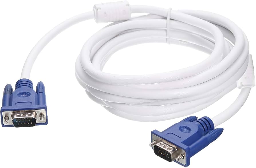 5 m VGA 3+4 ابيض