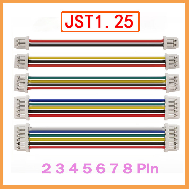 8PIN ph 1.25mm m/f plug