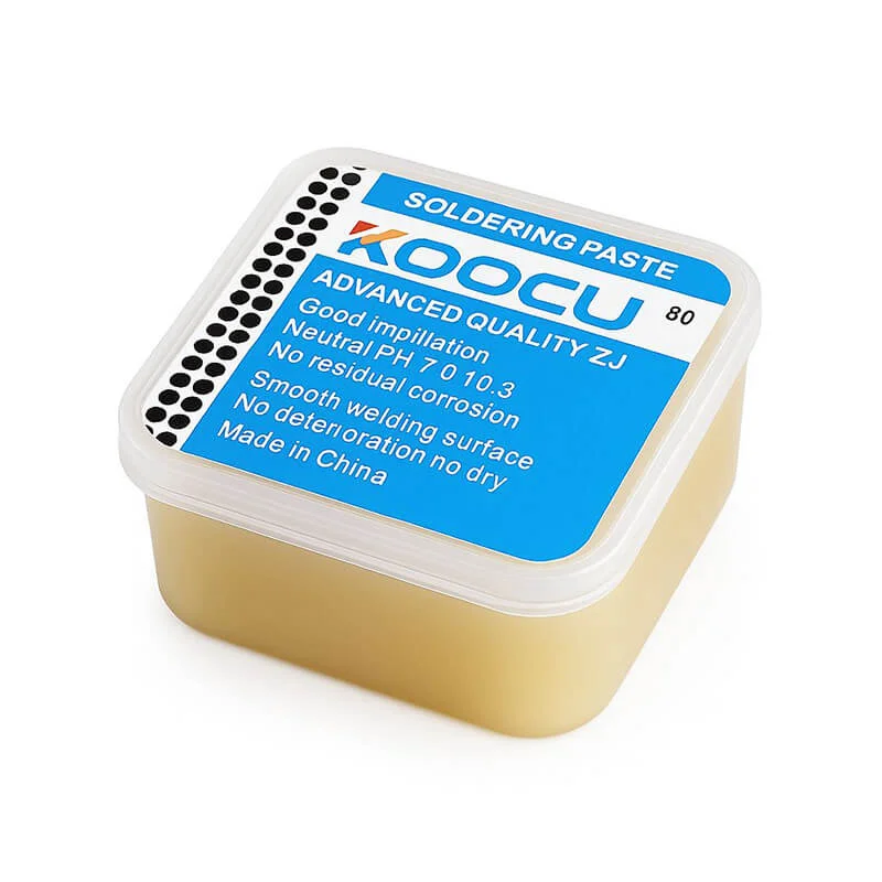 مساعد لحام Solder Flux Paste 50g Metal Box