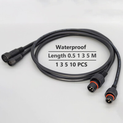 waterproof 3 pin connector led فيشات
