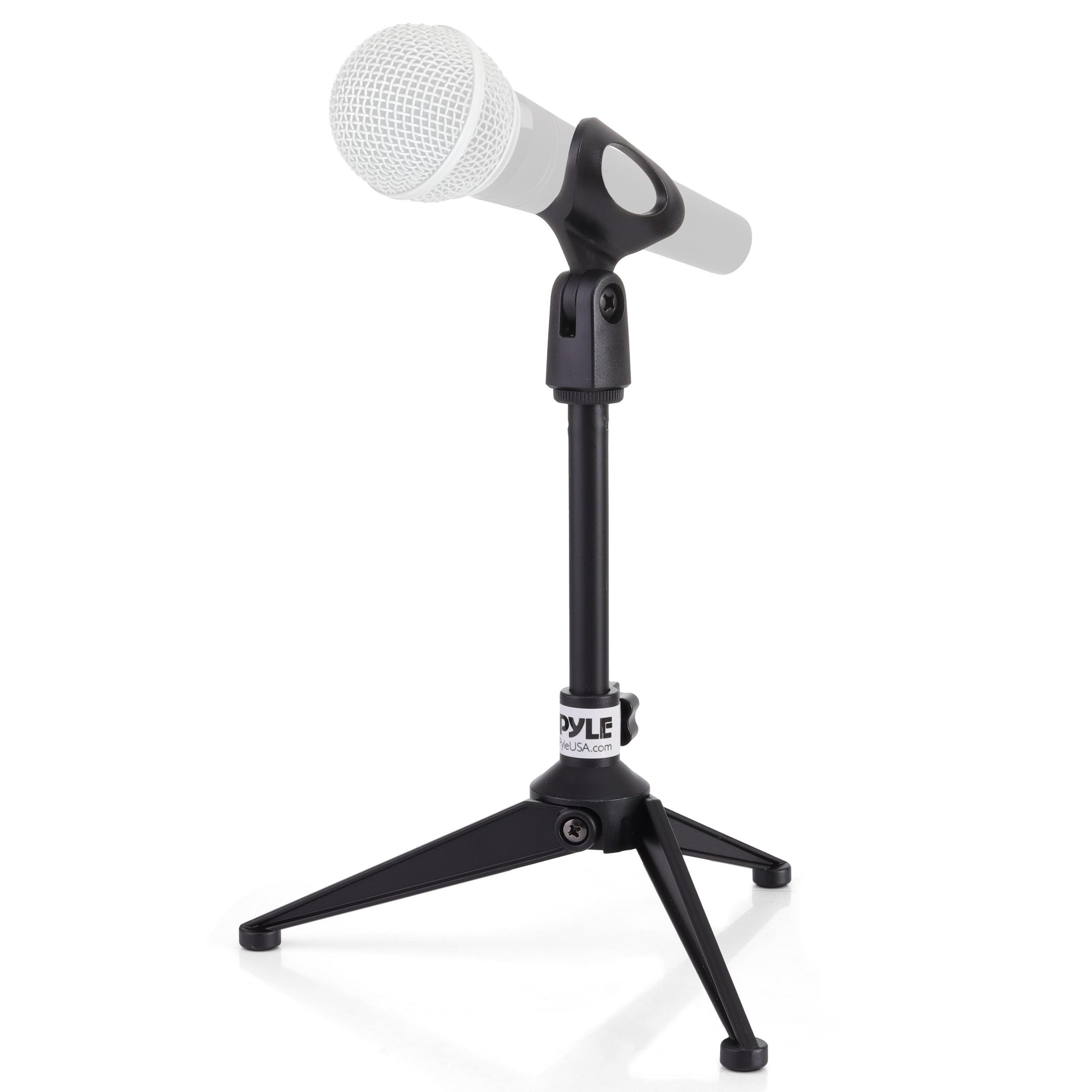 Plastic Microphone Tripod Stand قاعدة مايك