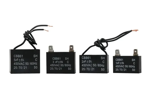 CBB61 450V3.5UF Motor Capacitor 4pin مكثف لحام