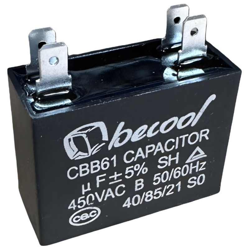 CBB61 450V4.5UF Motor Capacitor 4pin مكثف لحام