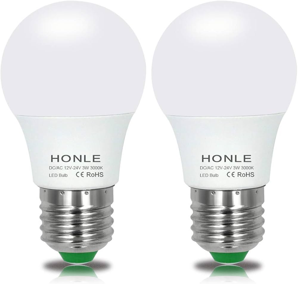 DC12V 24W LED Lamp with 3m Wire  لمبة ليد