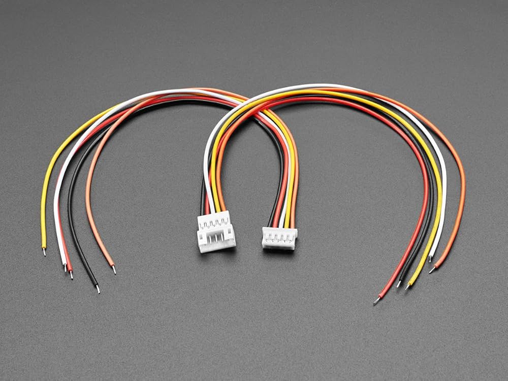 5PIN ph2.54mm m/f plug اسلاك