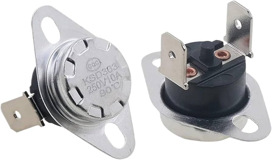 Thermostat KSD301 with switch 150C 250V 10A  ثرموستات حراري مع مفتاح